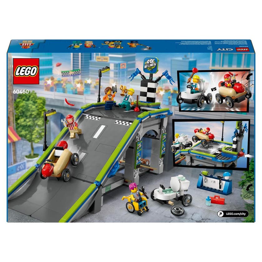 LEGO City Great Vehicles 60460, Inga gränser: Racerbilsramper