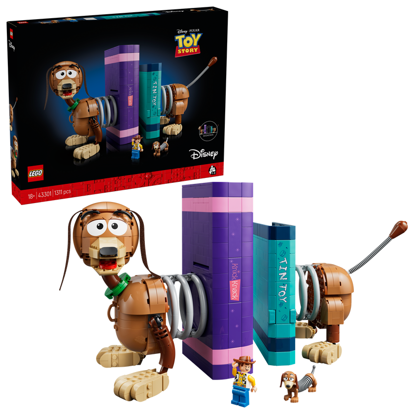 LEGO® | Disney and Pixar Toy Story Bokstöd med hunden Slinky 43301
