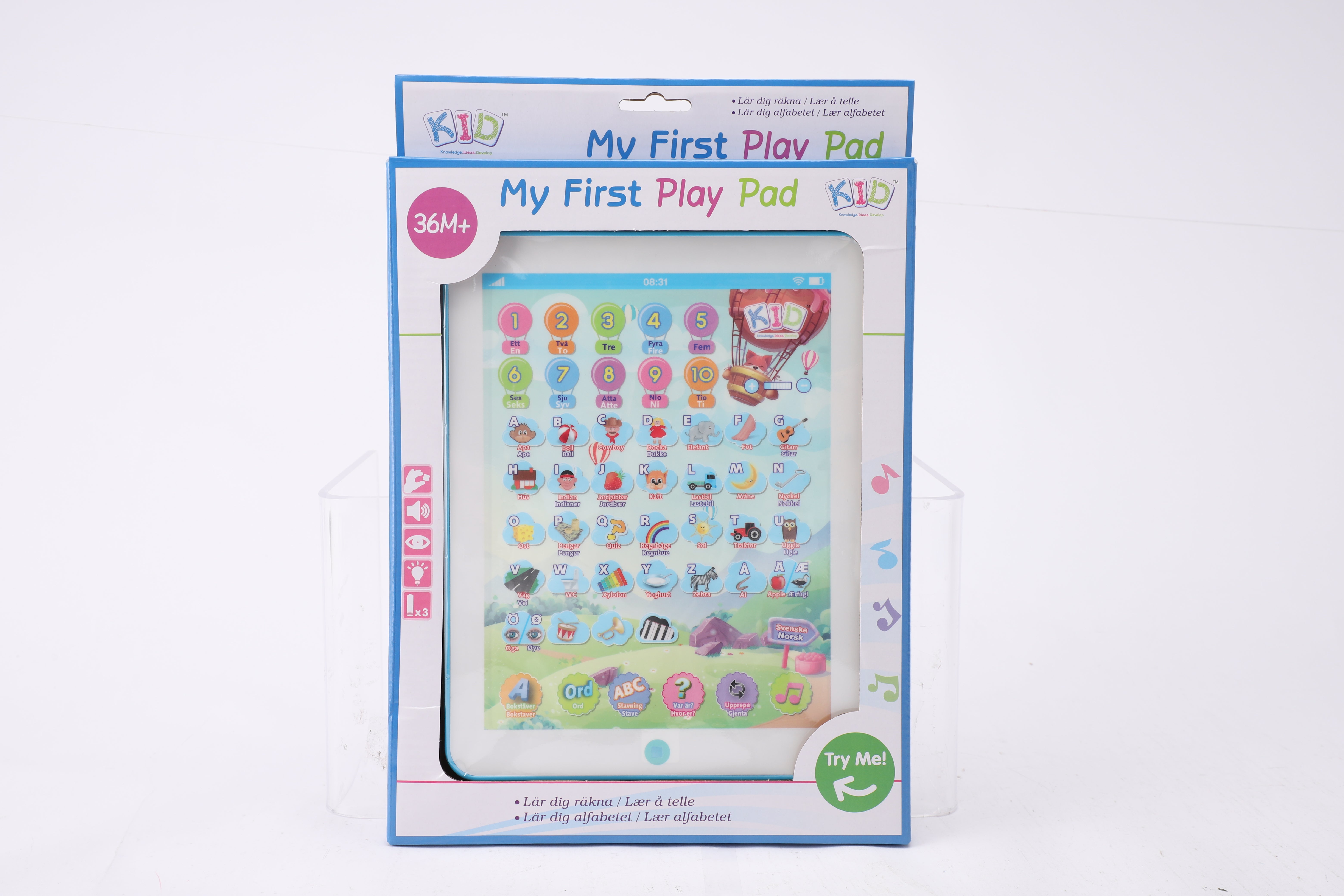 KID, Lek & Lär läsplatta (Sv)