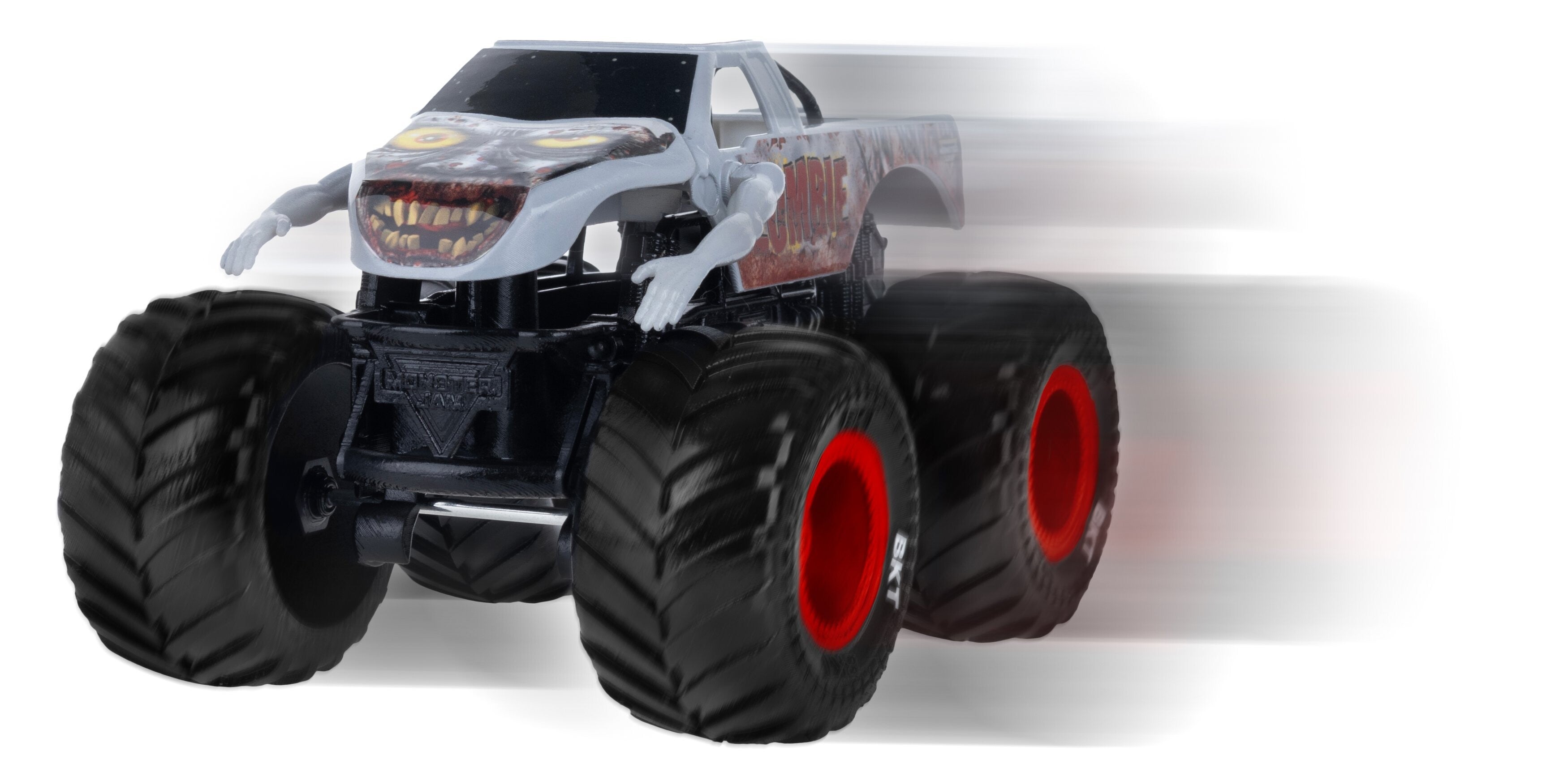 Monster Jam Mechanix 1:32 Build N Rebuild 2-pack