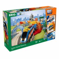 BRIO, Action Tunnel Travel Set (Smart Tech Sound)