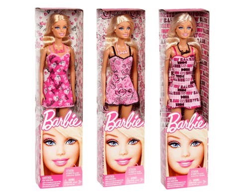 Barbie Brand Entry Doll Olika Sorter