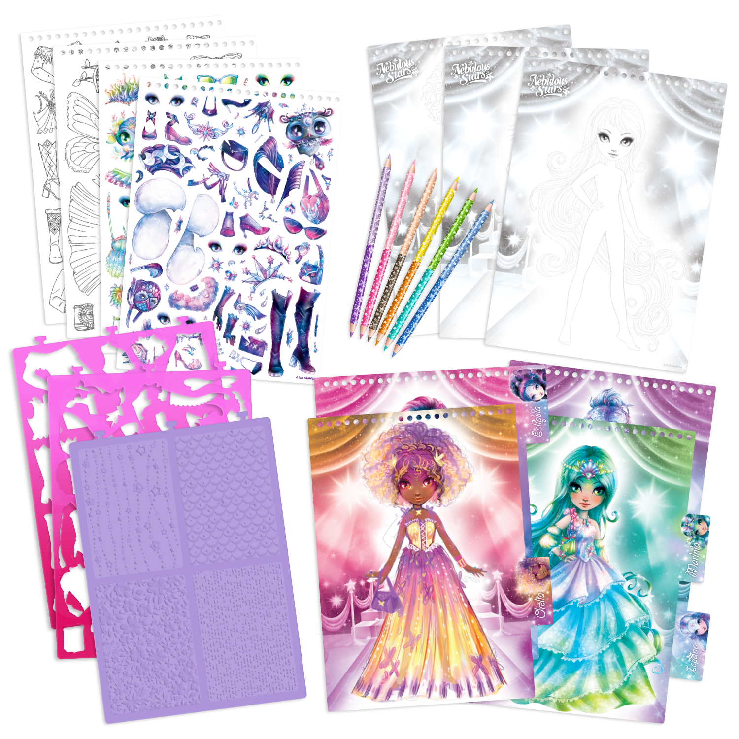 Nebulous Stars Modeskissbok Astral Bal