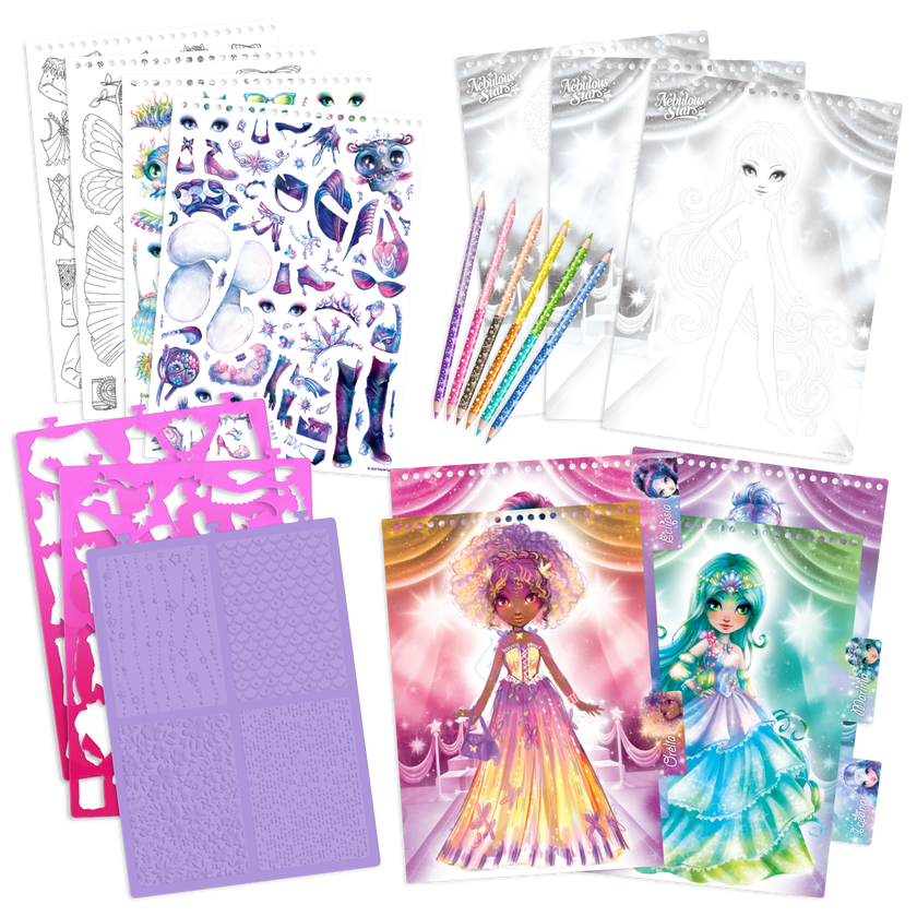 Nebulous Stars Modeskissbok Astral Bal