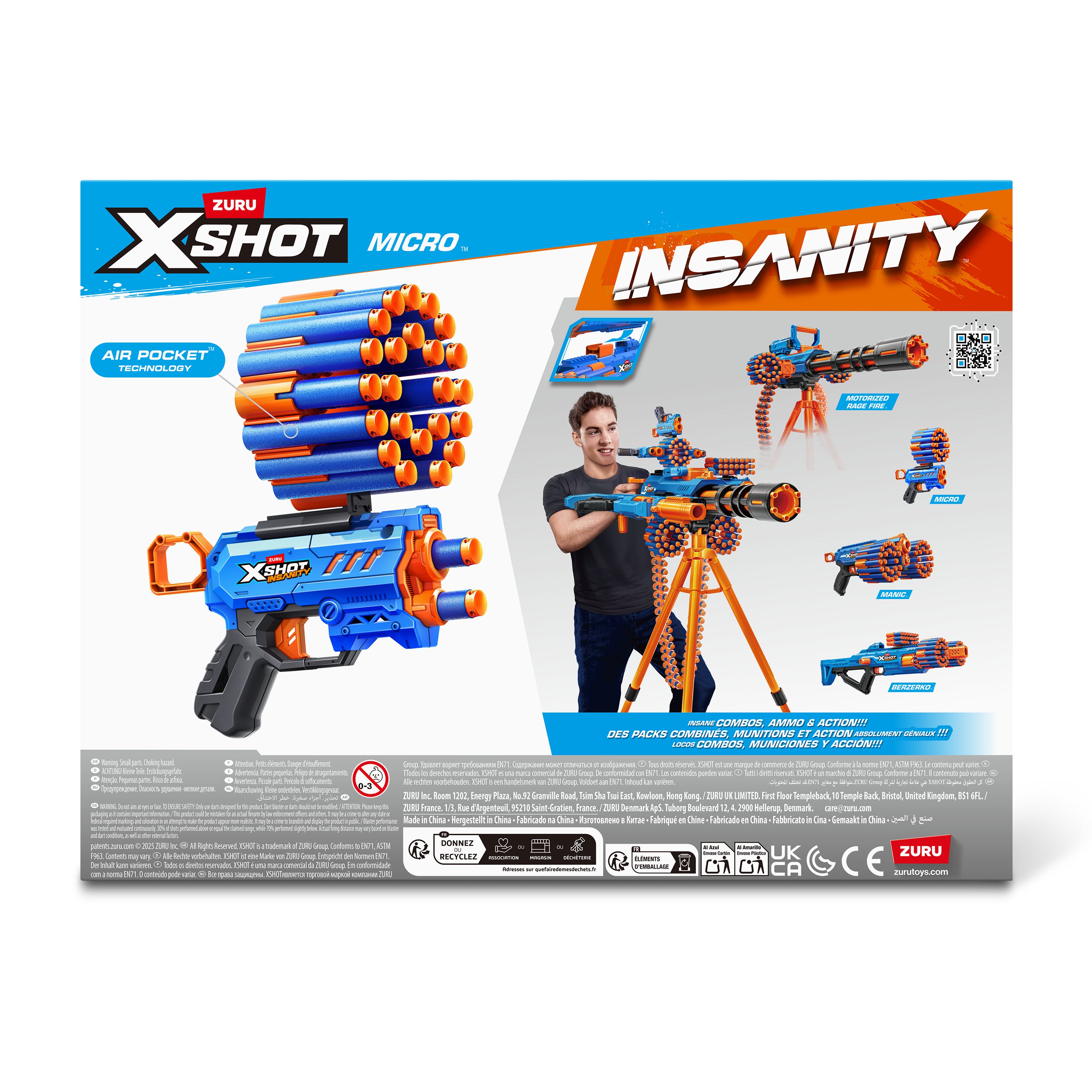 XSHOT Insanity Micro Blaster