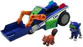 Paw Patrol Rockys Rescue Recycler med figur och ekorre