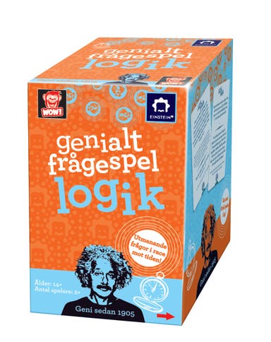 WEBBFYND WOW Spel, Genialt frågespel Logik SE