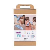 DIY Kit Dekoration, olika färger, Sock Monster, 1-