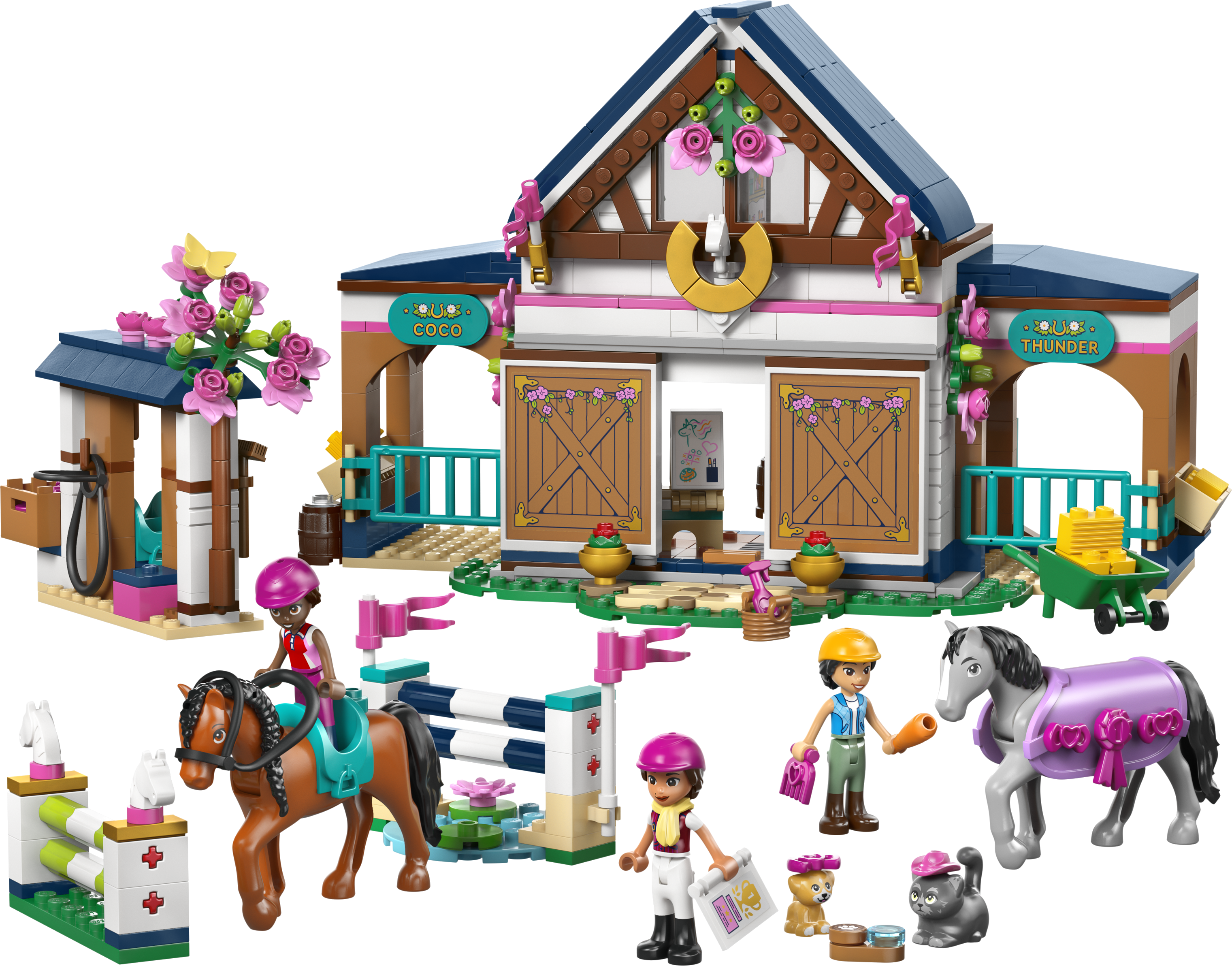 LEGO® Friends Häststall och ridskola Lekset 42688