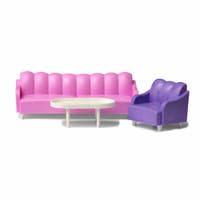 Lundby, Basic Vardagsrumsset