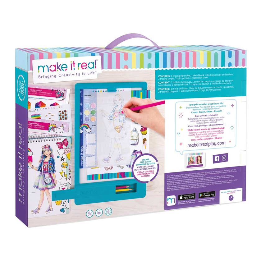 Make it Real, Fashion Design Tracing Light Table