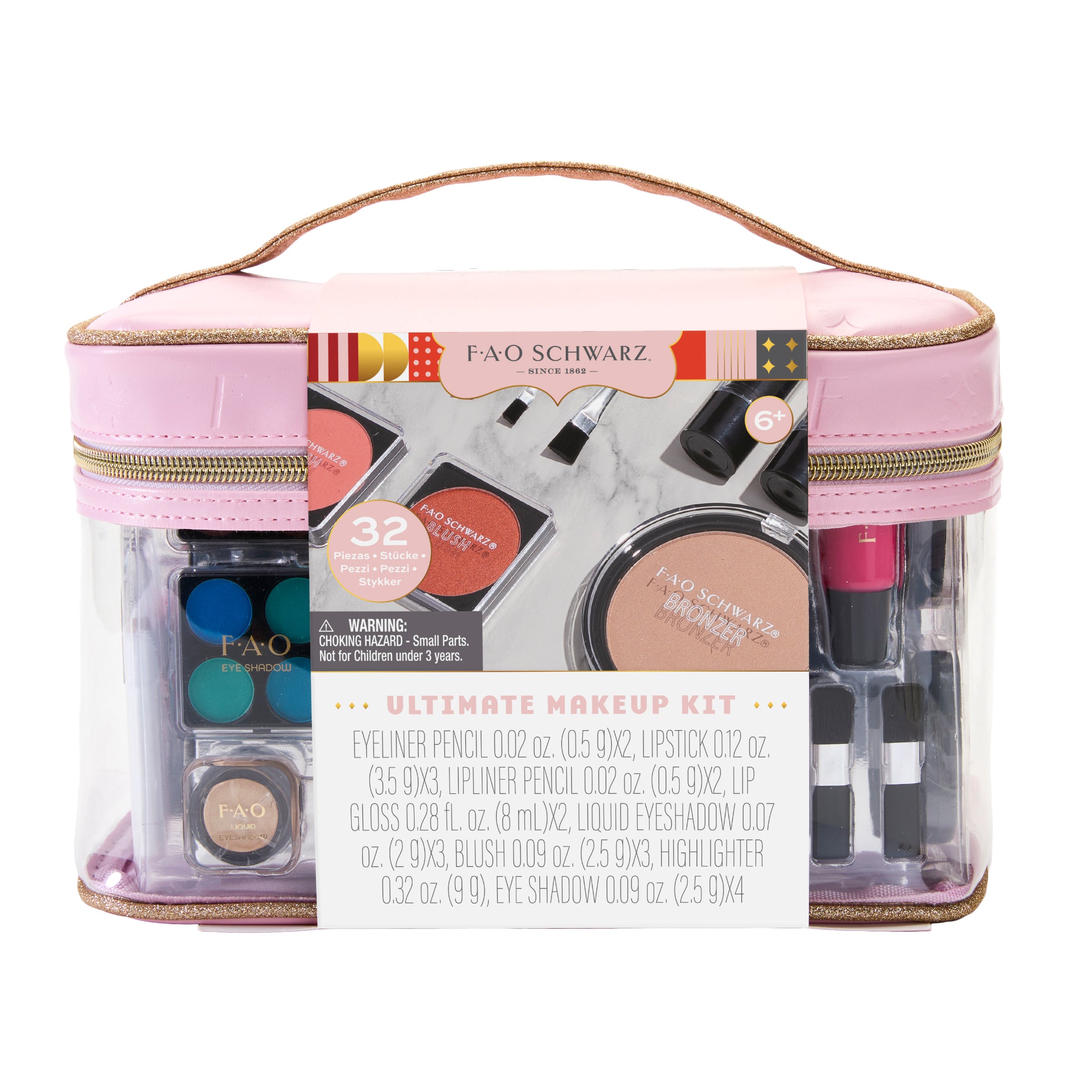 FAO Schwarz Ultimate Makeup Artist Set 30-delar