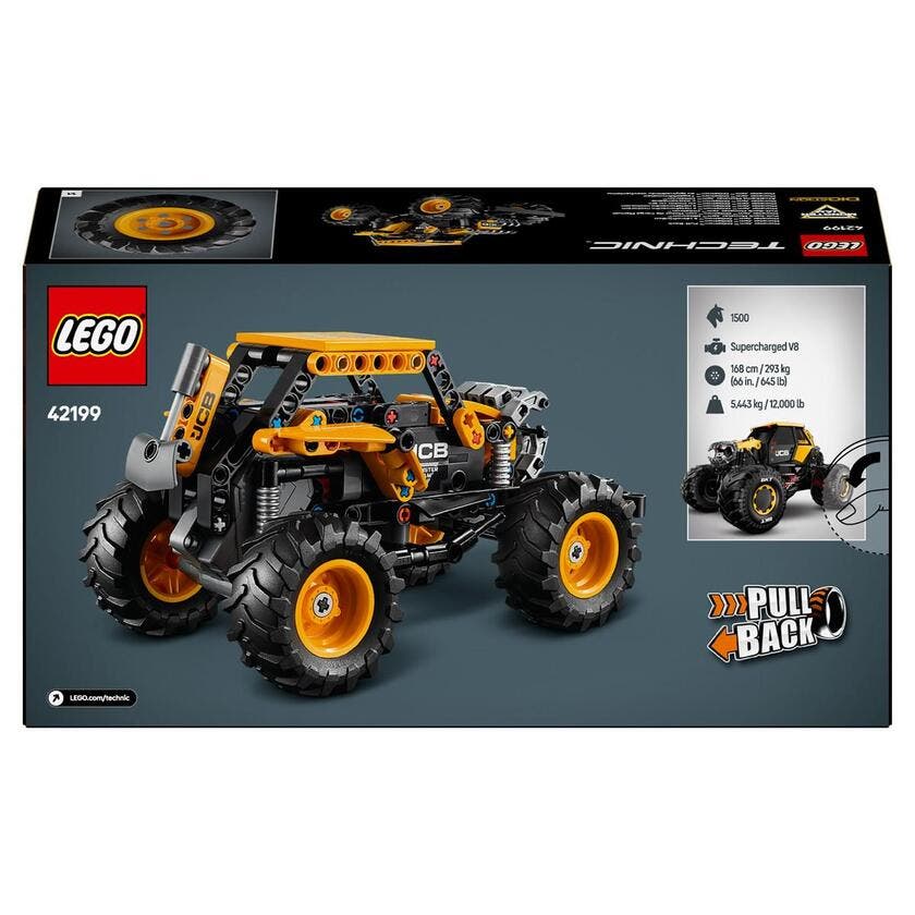 LEGO Technic 42199, Monster Jam™ DIGatron™ med pull-back