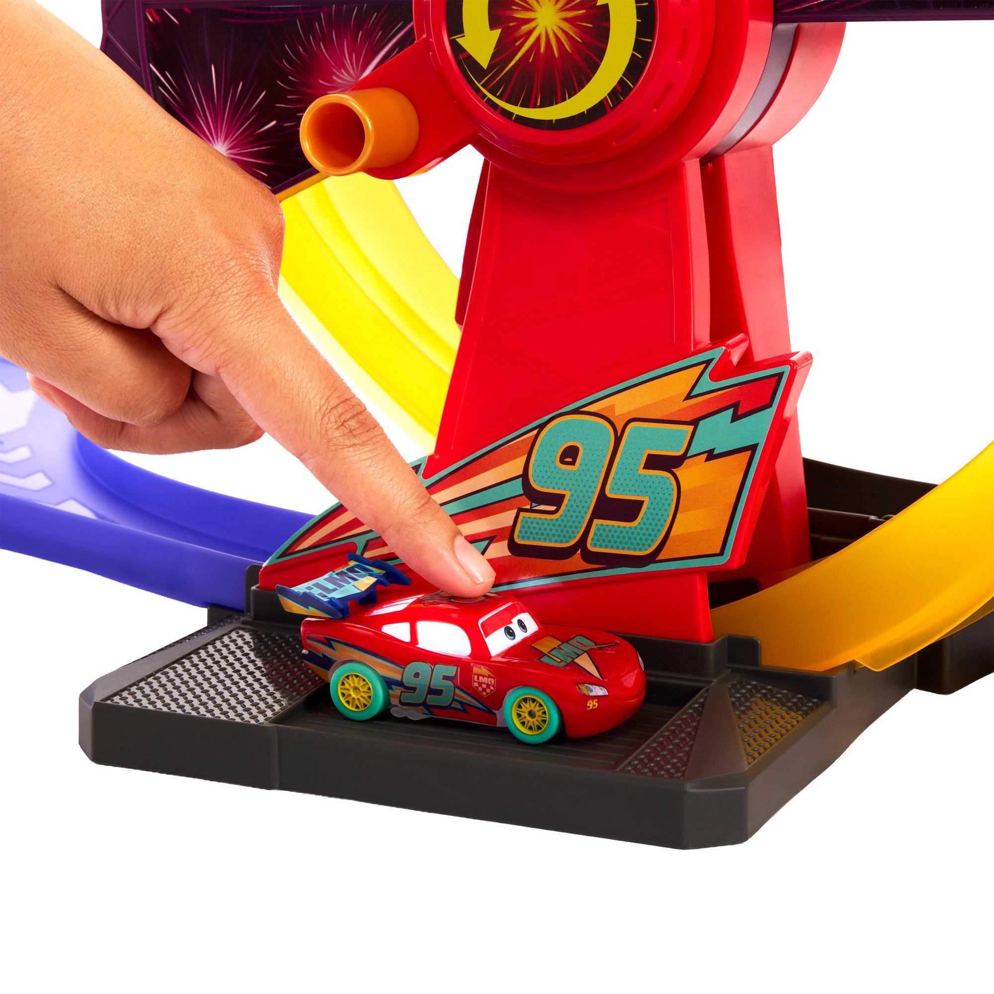 Disney Cars Blixten McQueens Racerbana