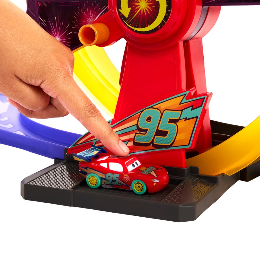 Disney Cars Blixten McQueens Racerbana
