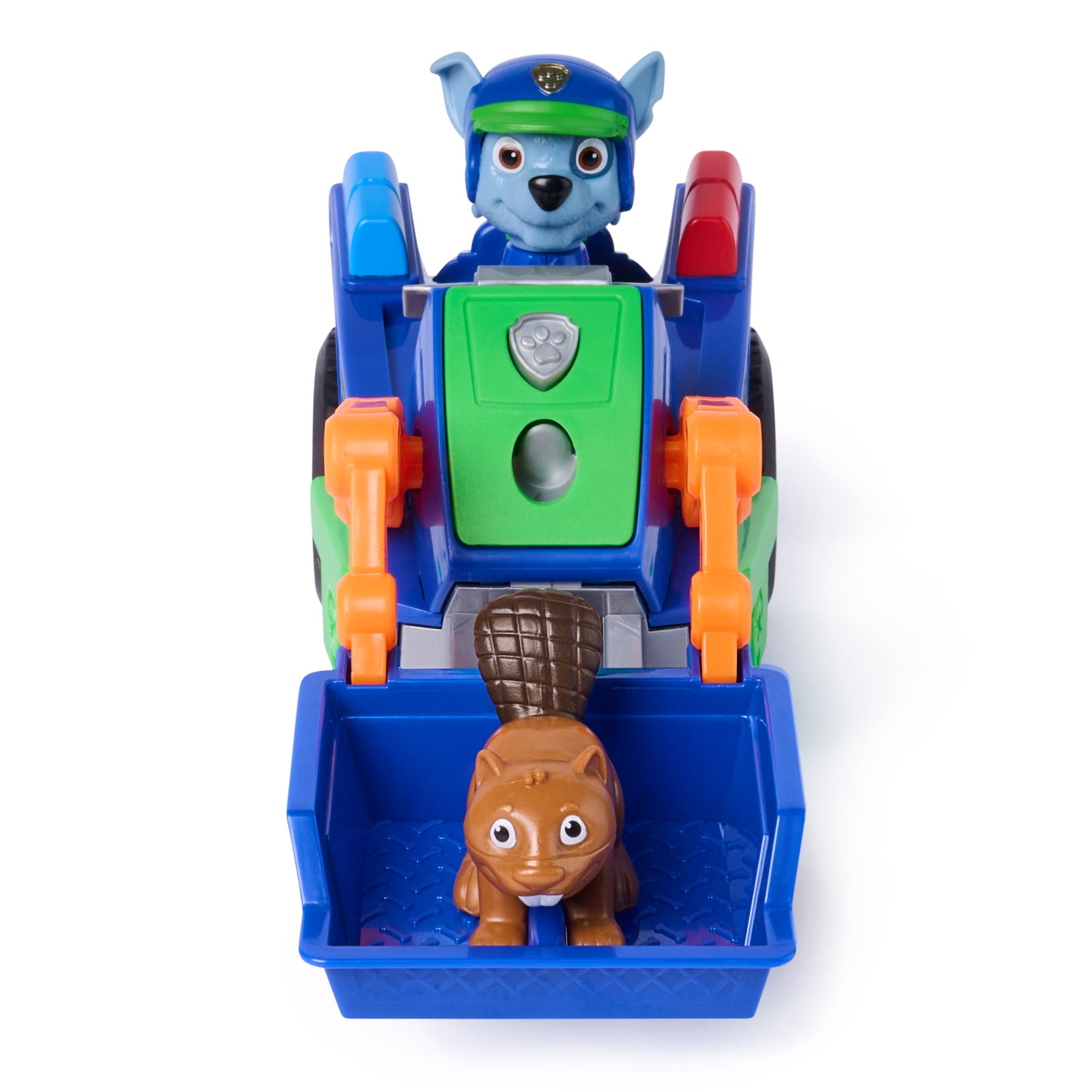 Paw Patrol Rockys Rescue Recycler med figur och ekorre