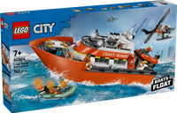 LEGO® City Kustbevakningens räddningsbåt och helikopter Lekset 60504