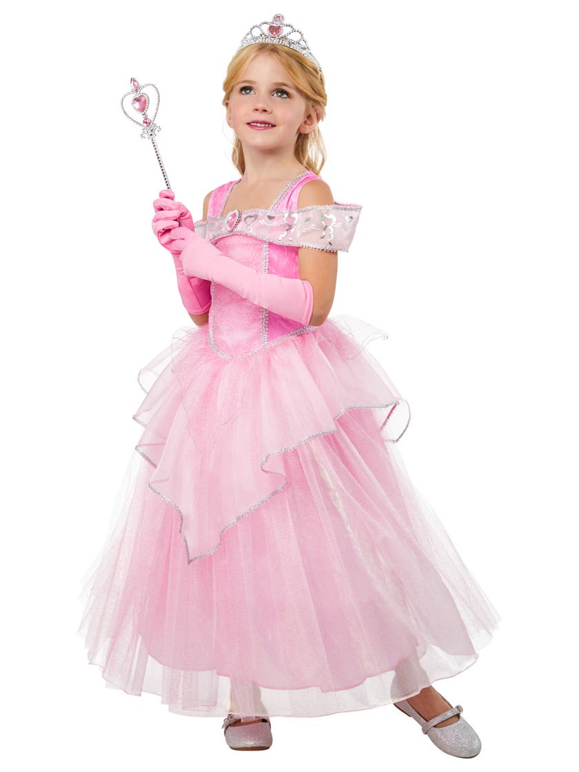 Utklädnad - Rosa prinsessa 5-6 år