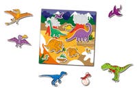 Stickerbok Dinosaurie