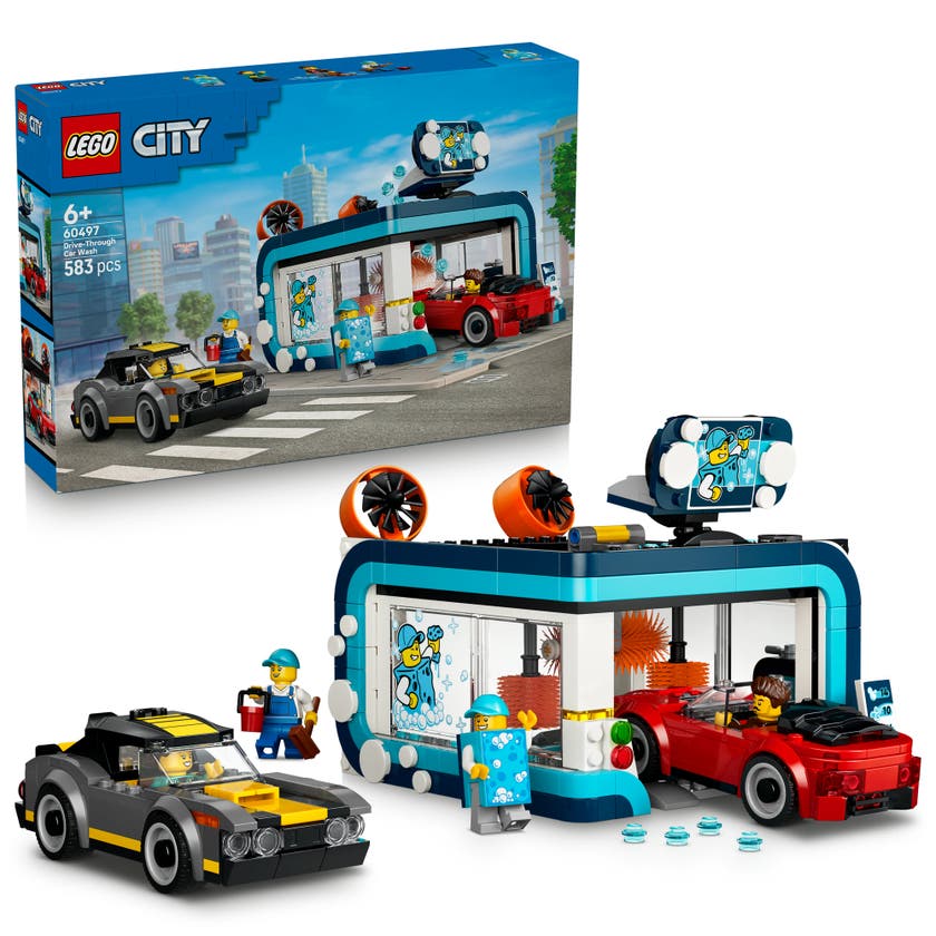 LEGO® City Automatisk biltvätt – Byggset 60497