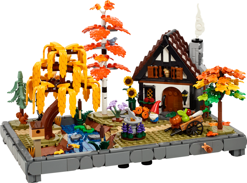 LEGO® Icons Höstig stuga och trädgård Modellbyggset 11372