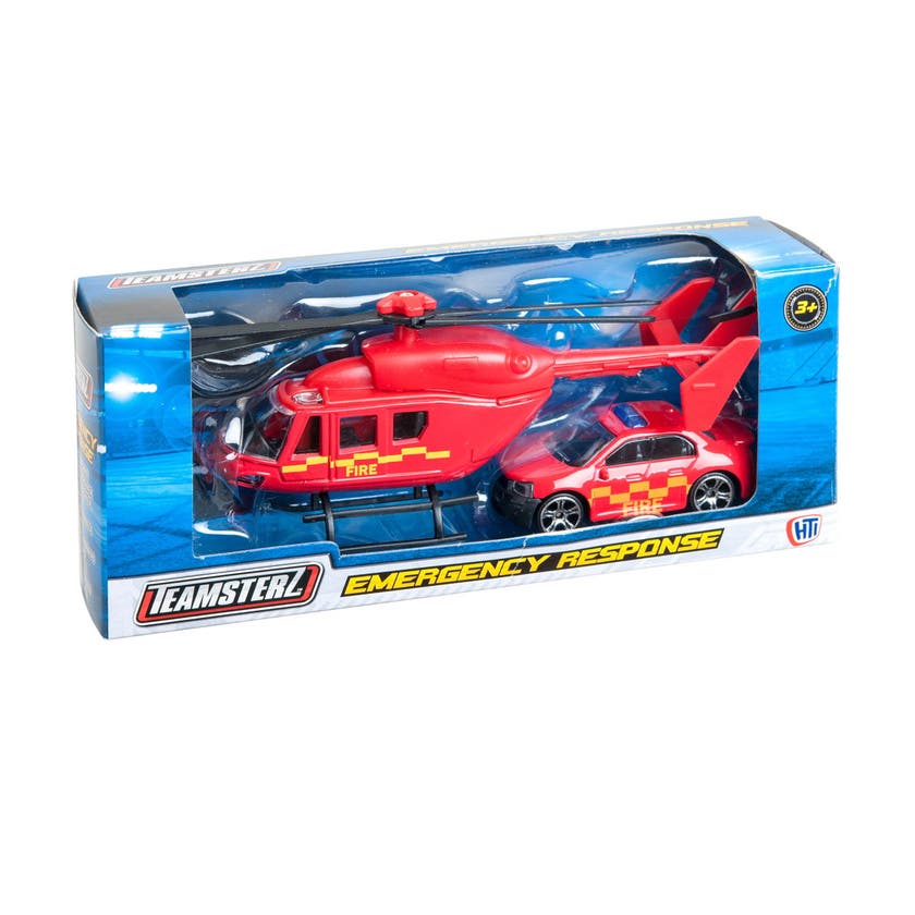 Teamsterz, Utrycknings helikopter o fordon