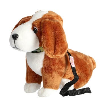WEBBFYND 6" Posable Basset Hound Pup