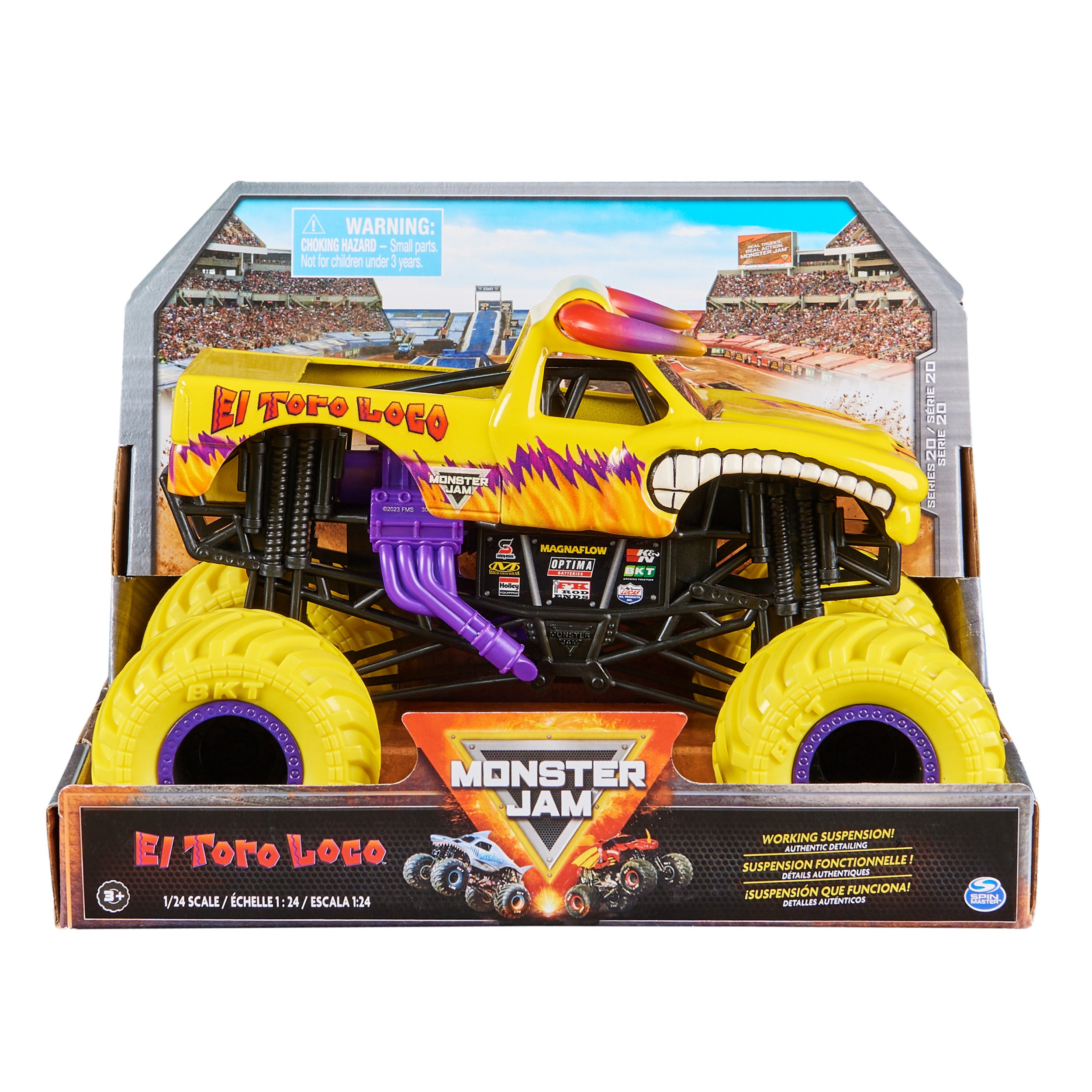 Monster Jam Officiell El Toro Loco Leksaksbil