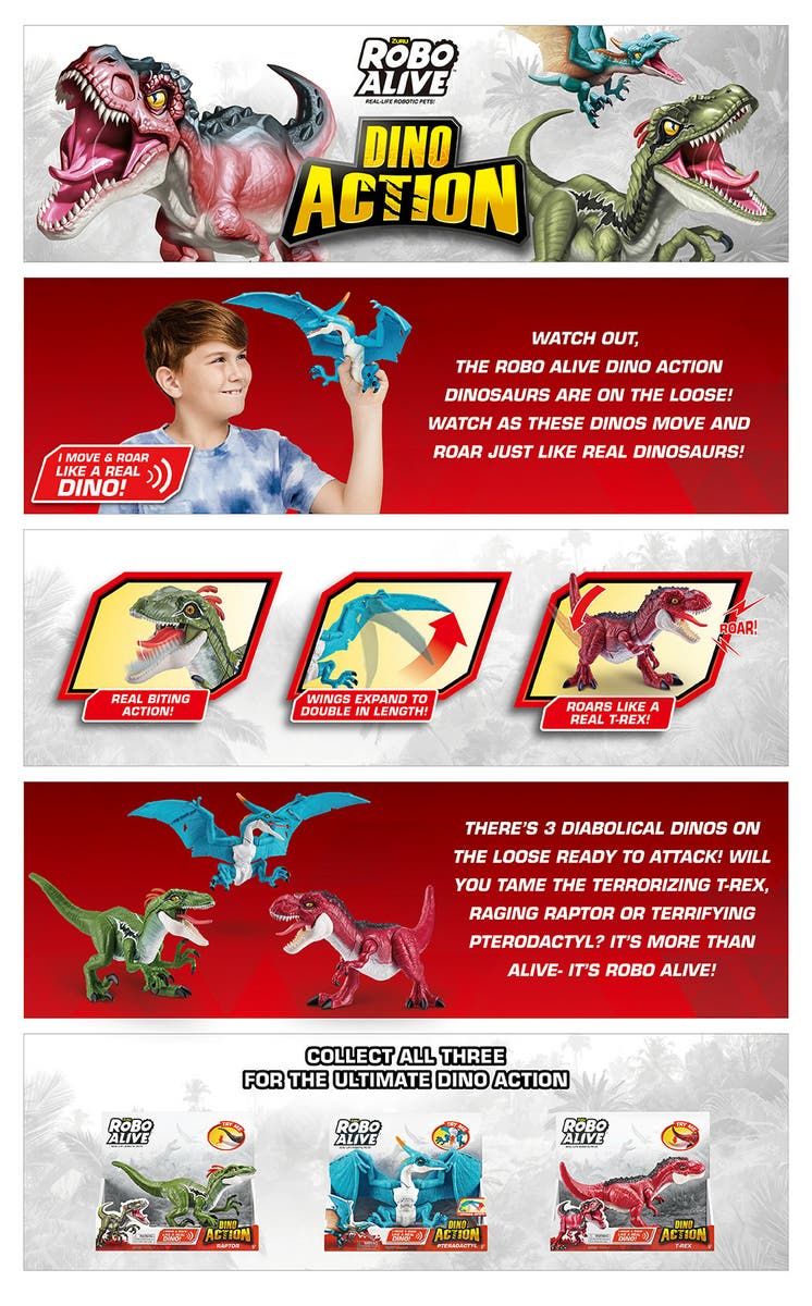 Robo Alive, Dino Action T-rex
