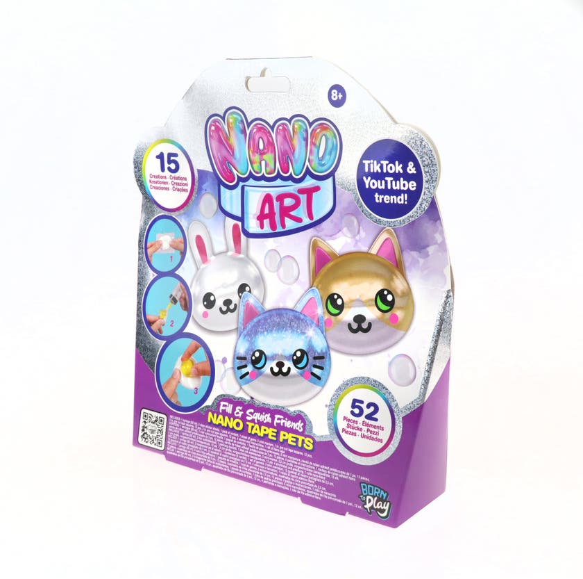 Nano Art, Fill And Squish Friends