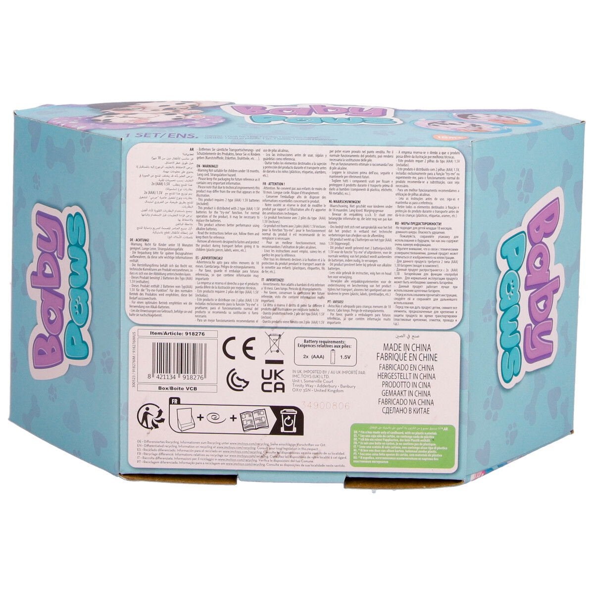 Baby Paws, Spotty The Dalmatian