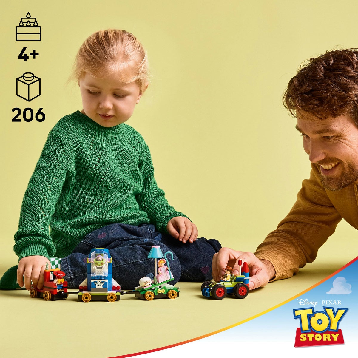 LEGO Disney 43264, Toy Story kalaståg och bilen RC