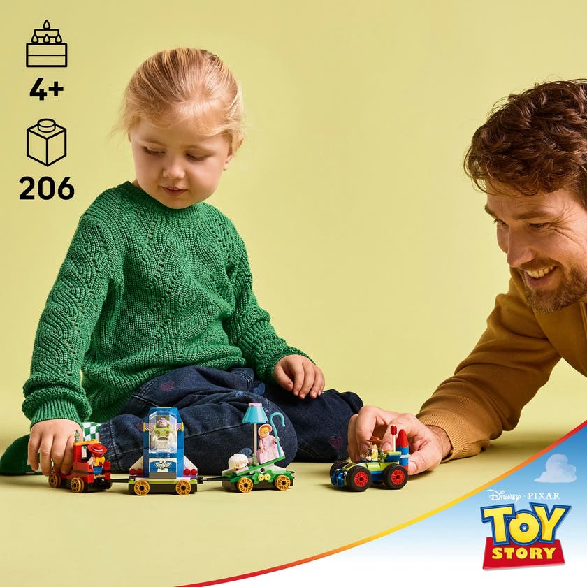 LEGO Disney 43264, Toy Story kalaståg och bilen RC