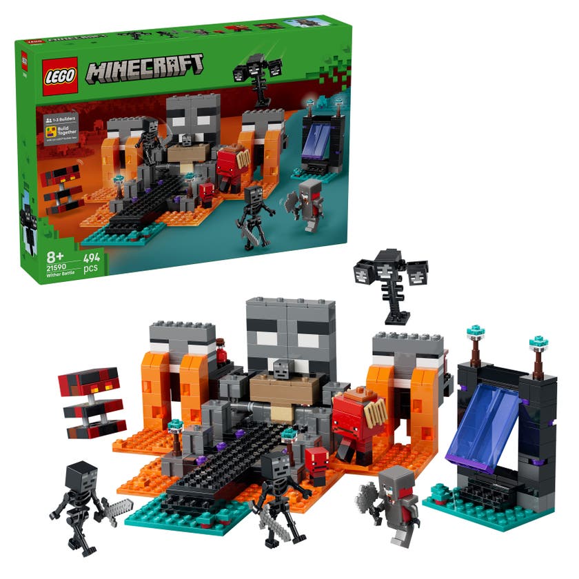 LEGO® Minecraft® Wither-strid Spelpresent för låtsaslek 21590