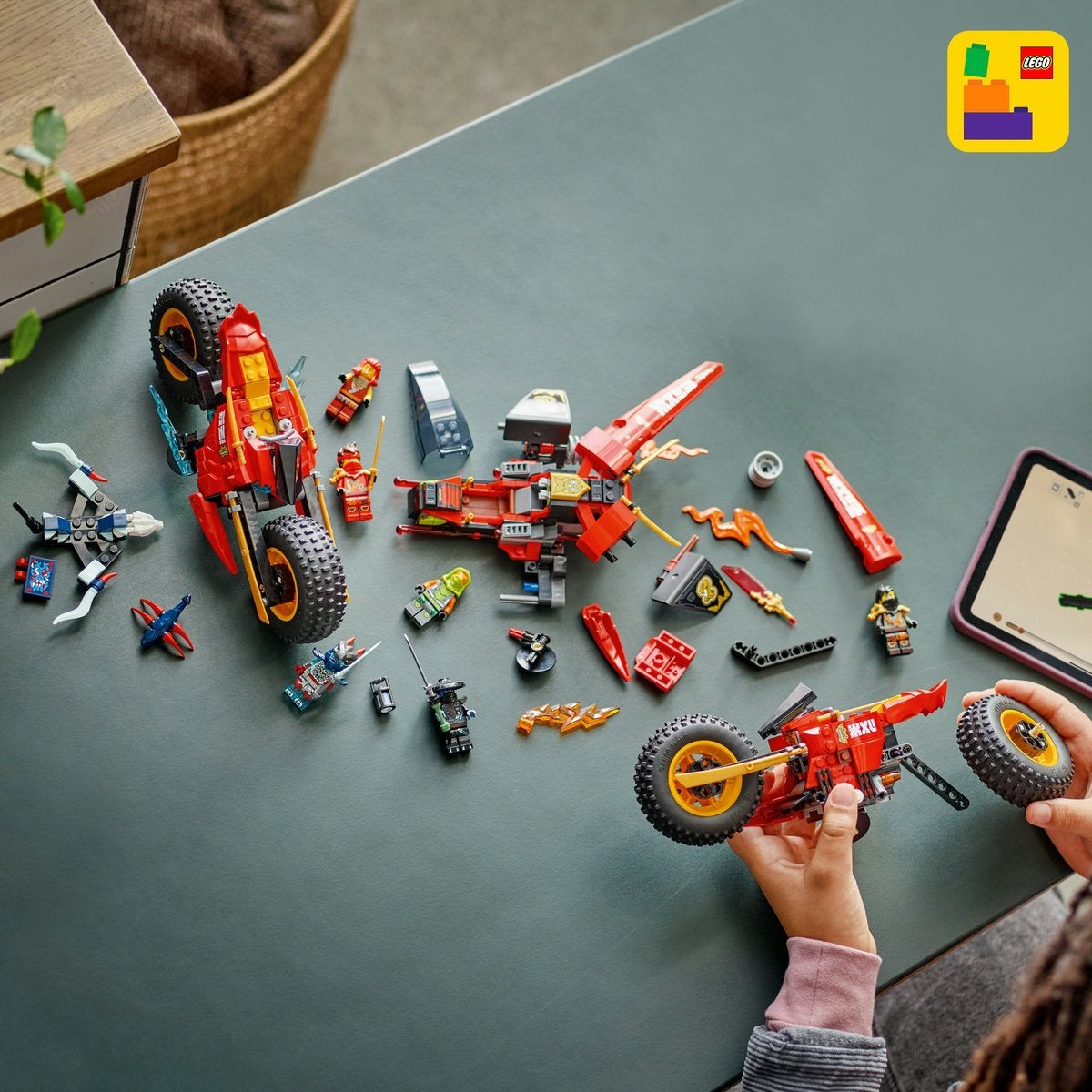 LEGO Ninjago 71844, Ninjornas stridsfordon