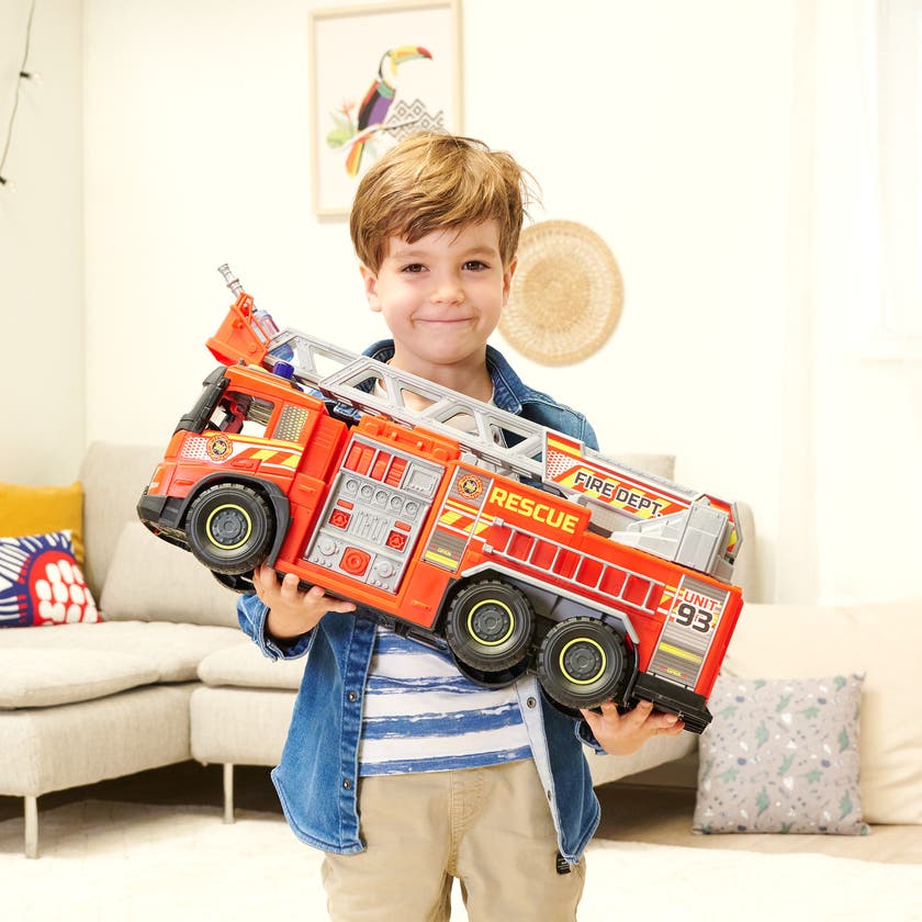 Dickie Toys Volvo FMX brandbil, 57 cm