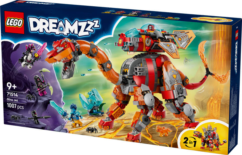 LEGO® DREAMZzz™ Dinojet Byggset med dinosaurie 71514