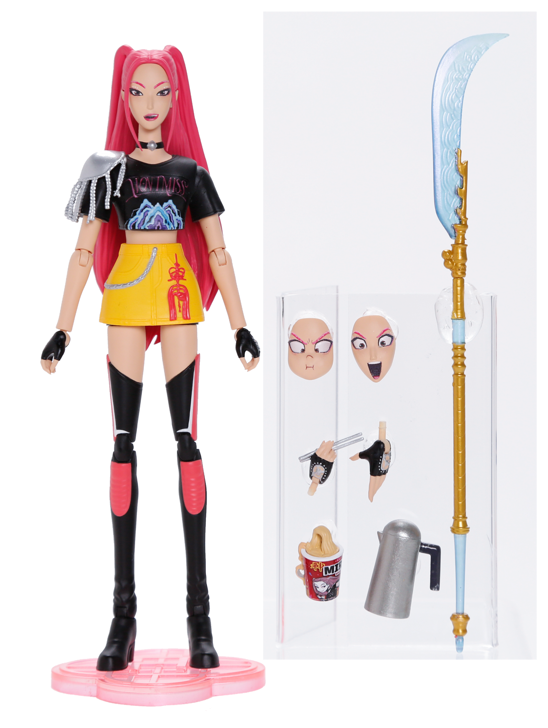 K-Pop Demon Hunters Mira 6-tums Actionfigur