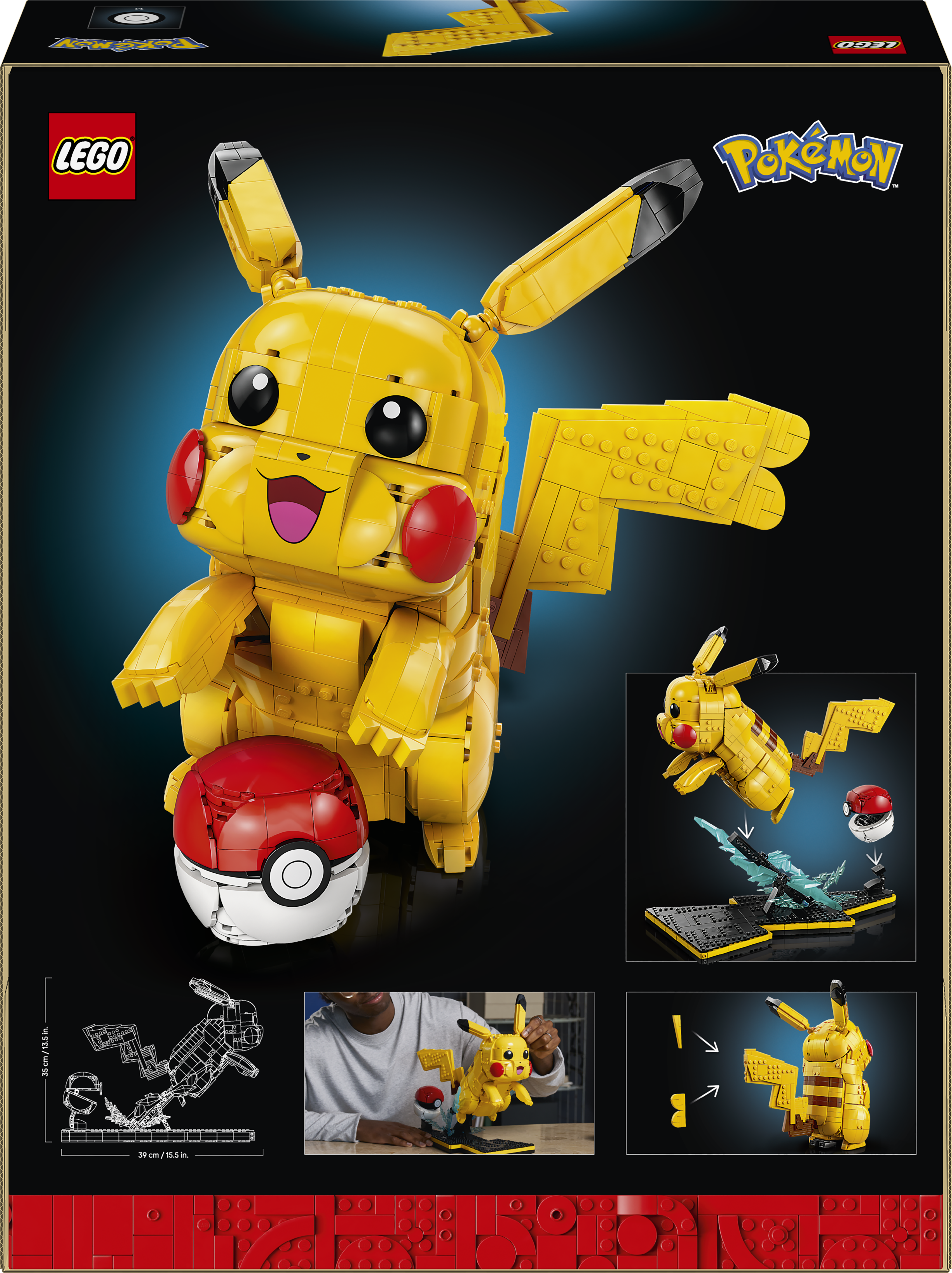 LEGO® Pokémon™ Pikachu och Poké Ball Byggset 72152