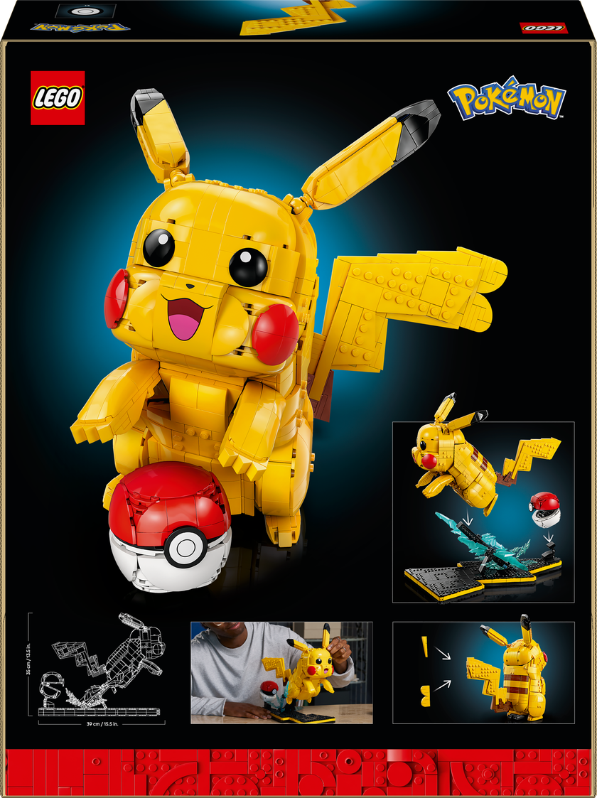 LEGO® Pokémon Pikachu och Poké Ball 72152