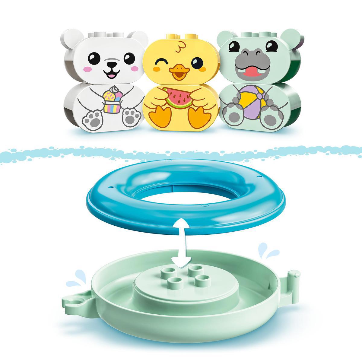 LEGO DUPLO My First 10965, Skoj i badet: flytande djurtåg