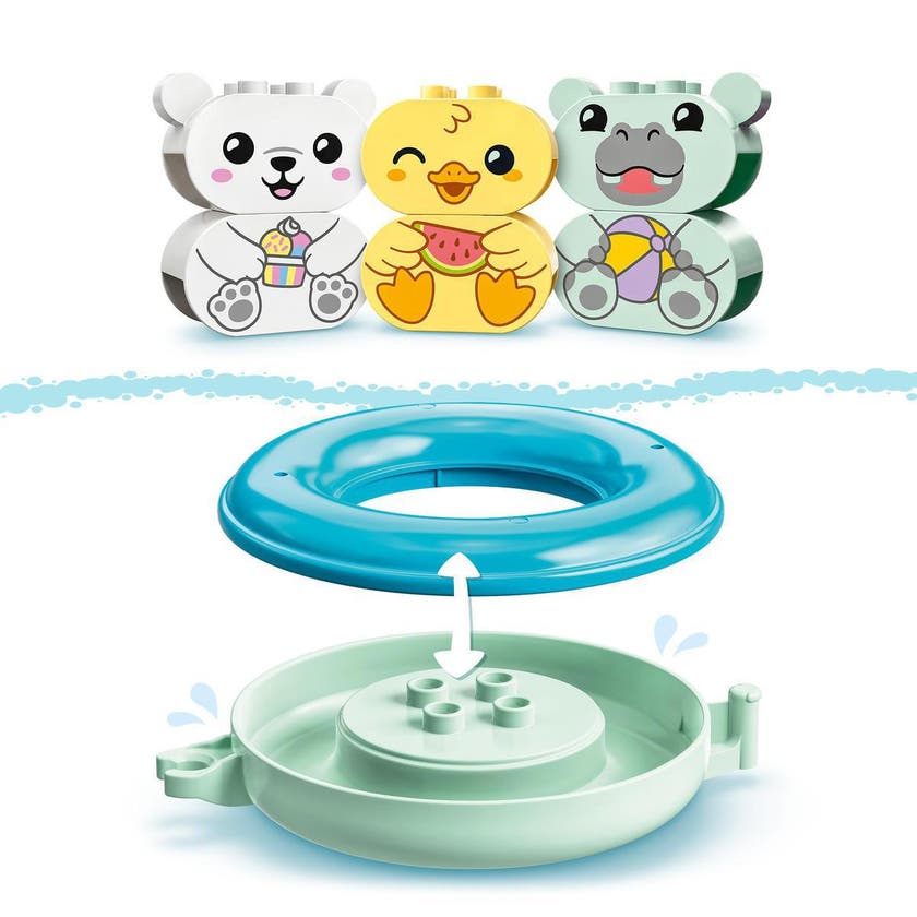 LEGO DUPLO My First 10965, Skoj i badet: flytande djurtåg