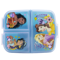 DISNEY PRINCESS, Lunchlåda med flera fack, 18x13 cm