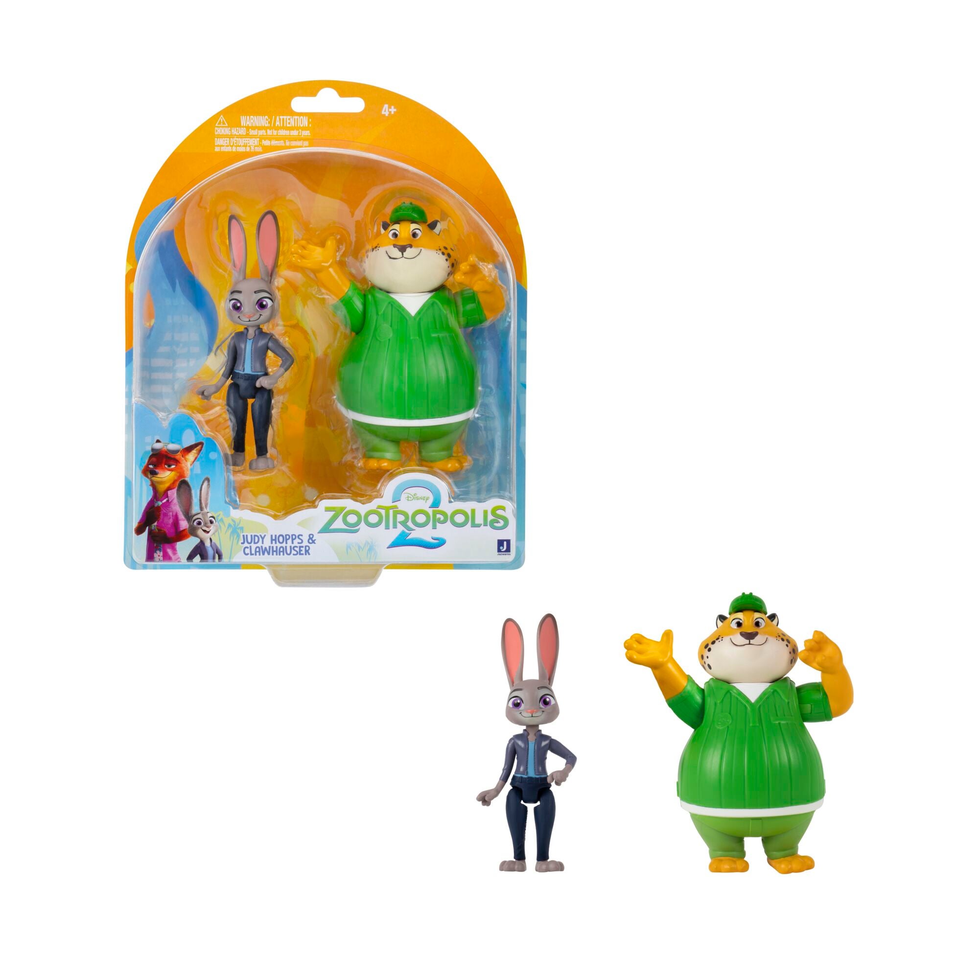 Zootropolis Figure 2 Pack 9,5 CM Asst.