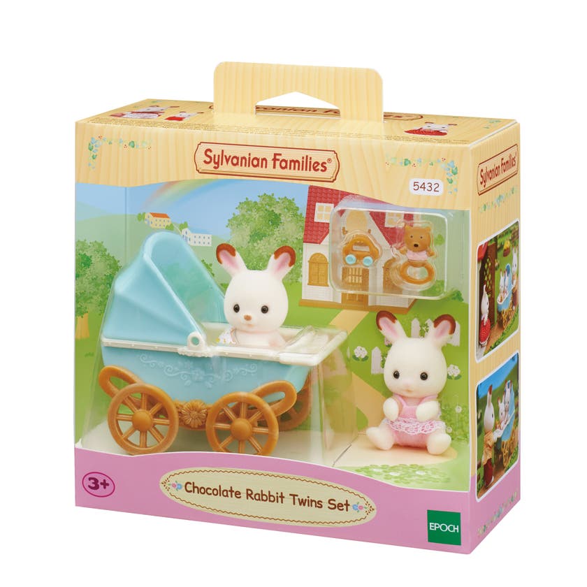 Sylvanian Families - Chokladkanin tvillingar set