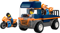 LEGO® City Motorcykeltransport Leksak med 2 minifigurer 60491