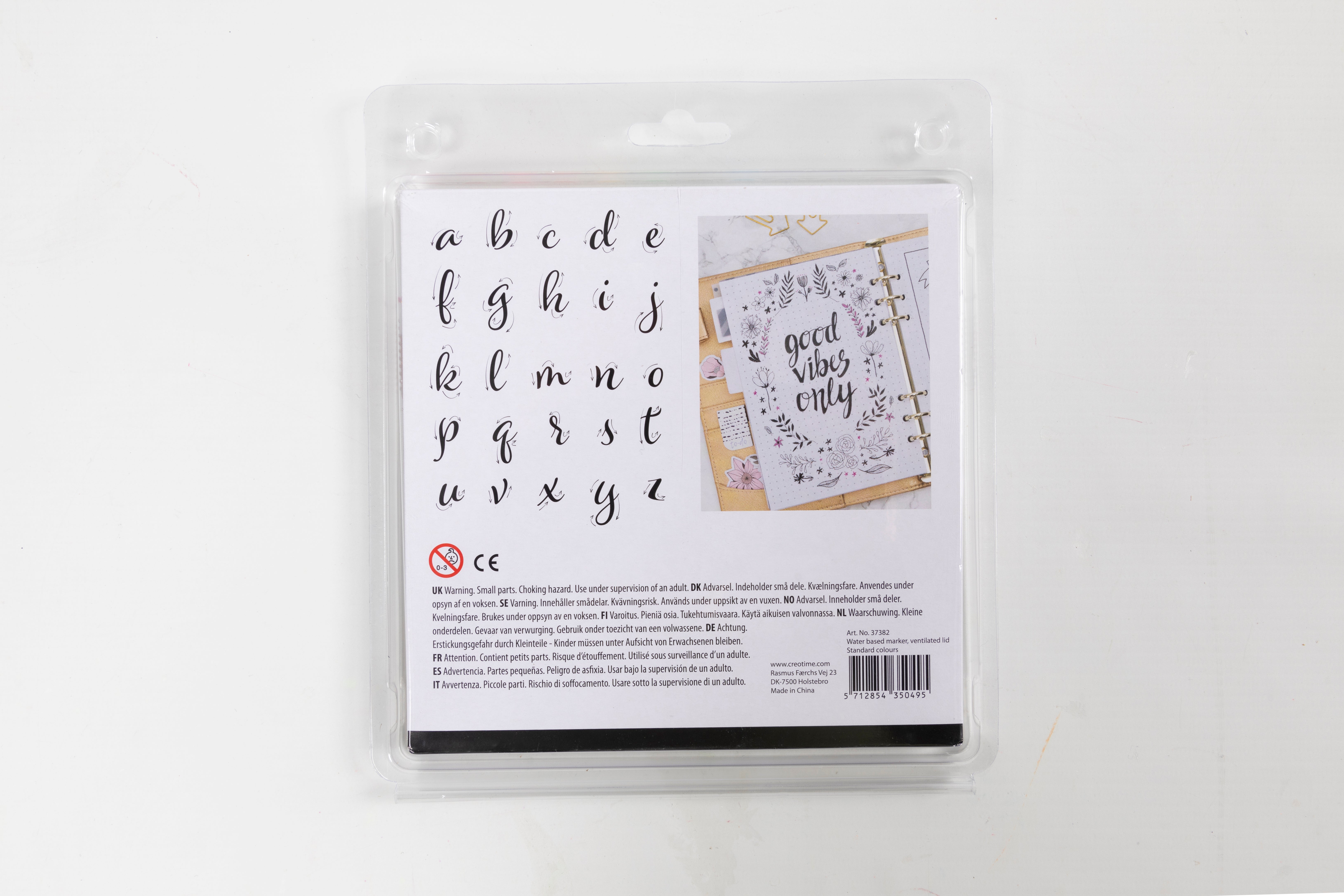 Sketch Marker, standardfärger
