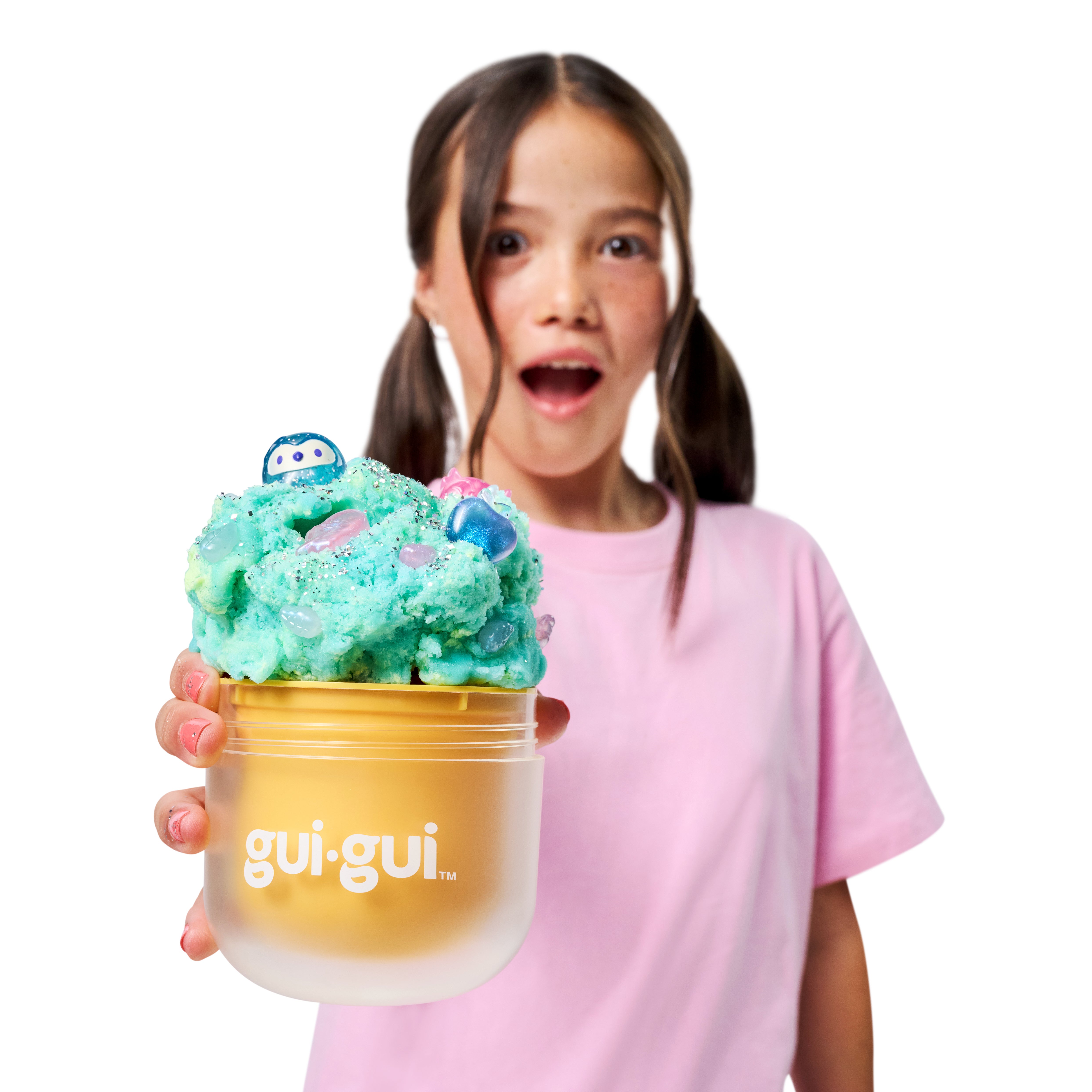 GUI GUI Slime – Knåda, pynta och samla på sensoriska slimeäventyr