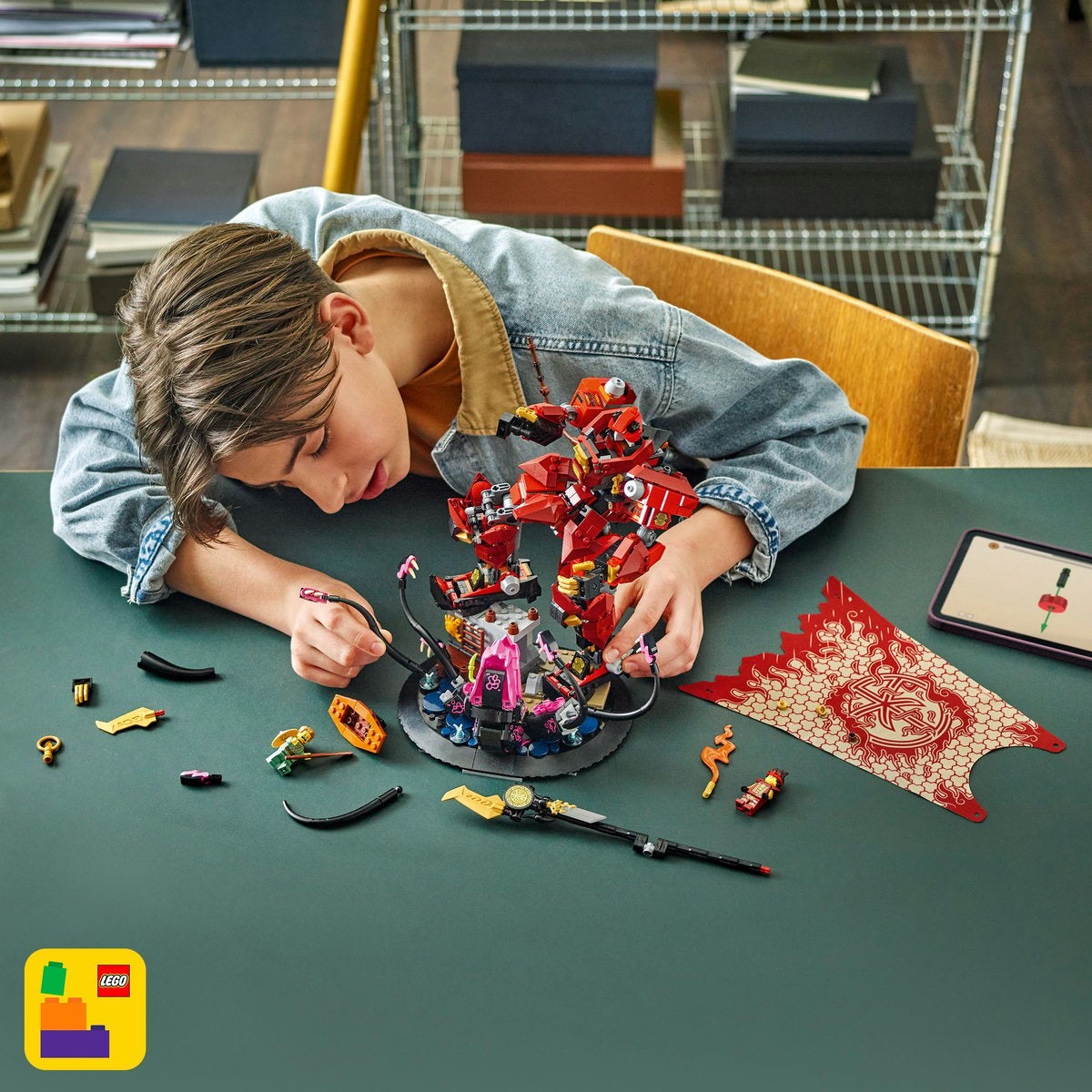 LEGO Ninjago 71846, Eldriddarroboten