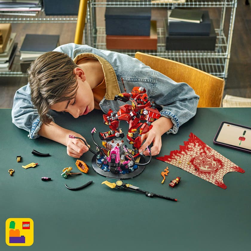 LEGO Ninjago 71846, Eldriddarroboten